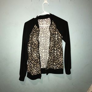 Leopard print jacket